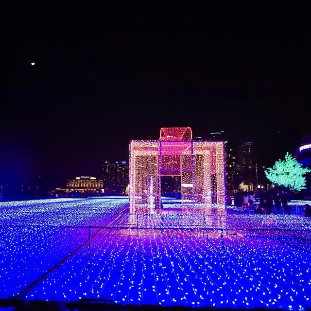 부산 해운대 빛축제 아름다워