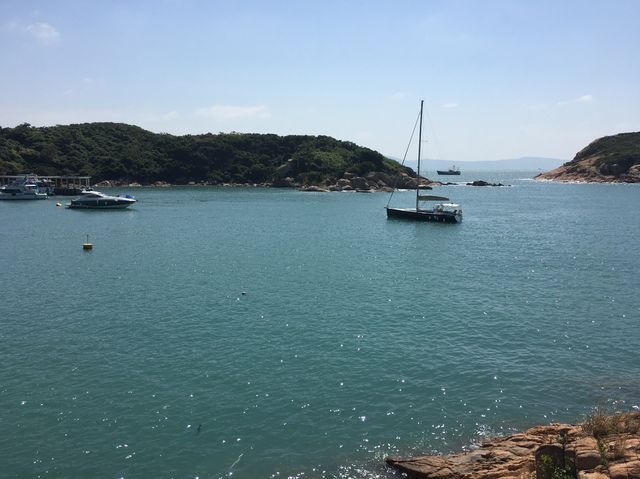 蒲台高崗上觀景