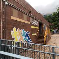商場天台嘅運動地帶