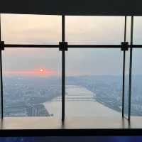 【韓国/ソウル】夜景がと夕陽が綺麗なロッテワールドタワー(ソウルスカイ)