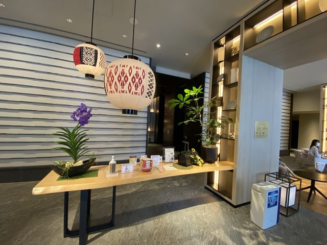 キャナルシティ博多が目の前『三井ガーデンホテル福岡祇園』(フロント)