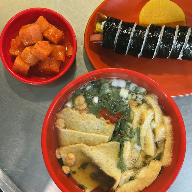 해운대 우동&김밥 맛집✨훈이네