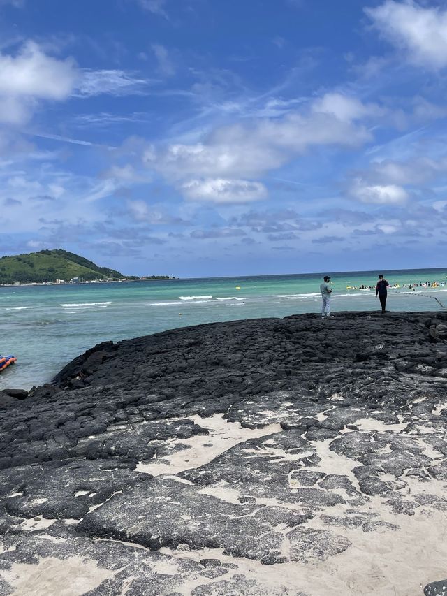 애메랄드빛 해변 제주 협재해수욕장 🏖