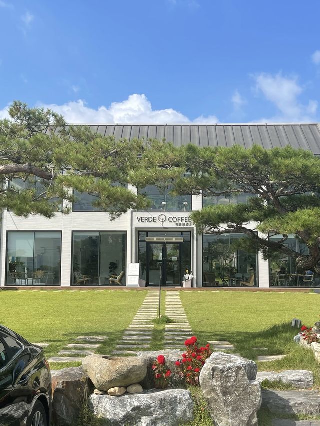 넓은 정원이 있는 애견동반 카페,베르데🌿