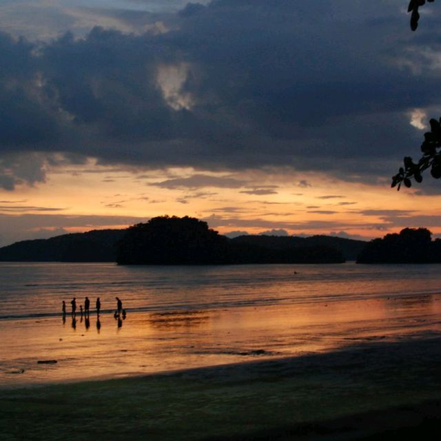 Sunset Aonang Krabi Thailand