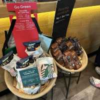 A cup of coffee at Starbucks @ Miri Airport 