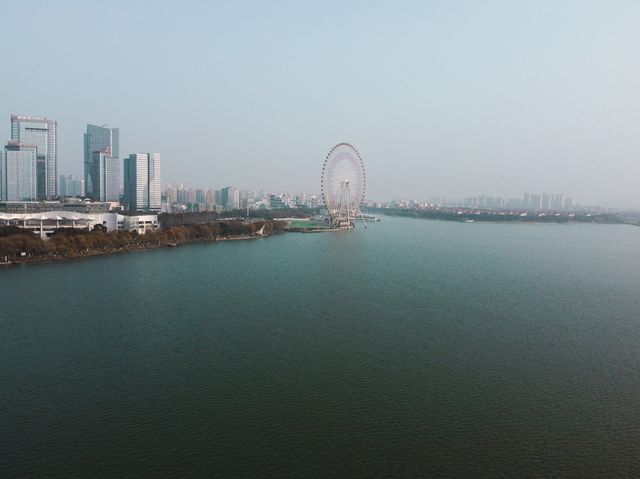 The beautiful Jinji lake 🚤 