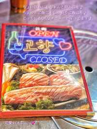 【鶴橋商店街】ちょい飲み！思わず入りたくなる可愛いネオン看板💜