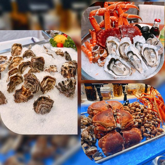 鱈場蟹腳·鴨肝·鮮蠔任食