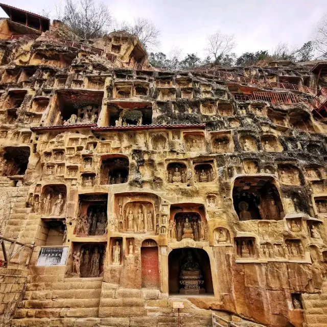 Qianfo Cliff in Guangyuan