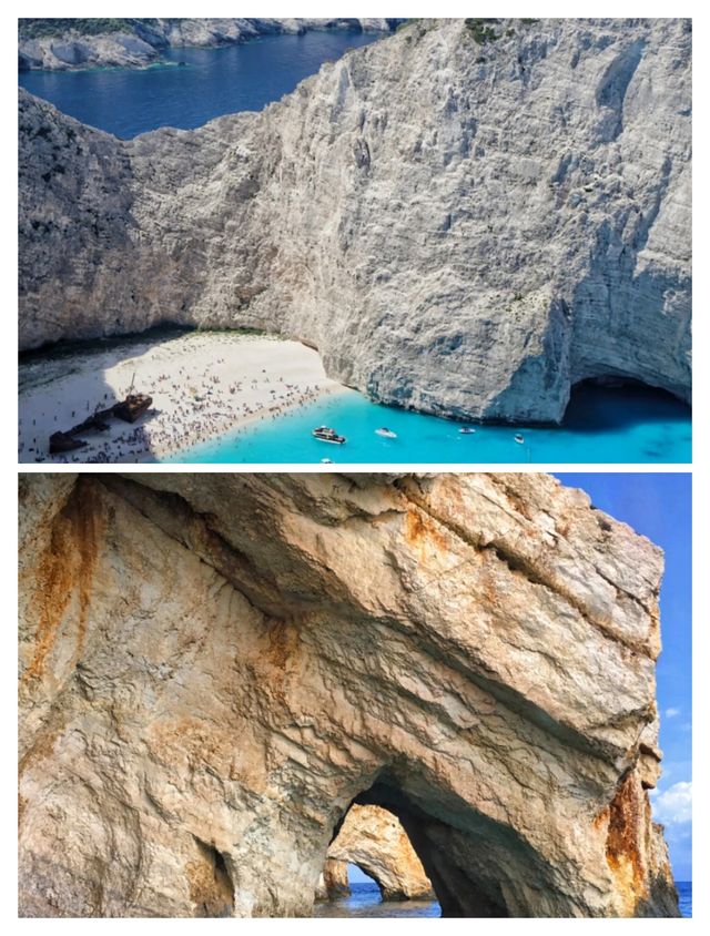 Greece! Filming location of "Descendants of the Sun" on Zakynthos Island - Shipwreck Bay!