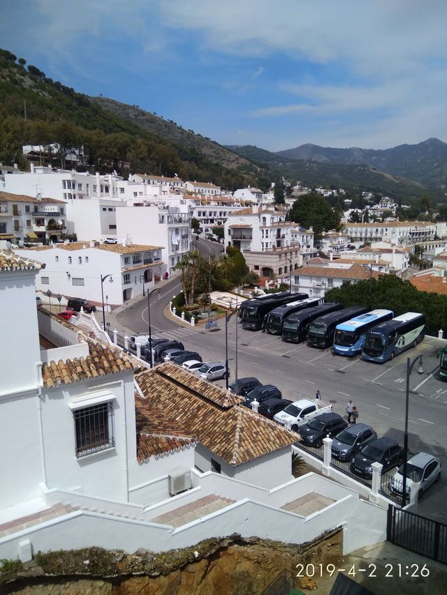 Spanish town of Mijas