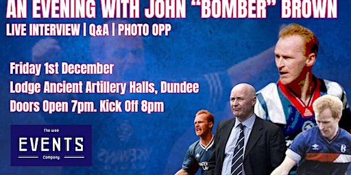 An Evening with John “Bomber” Brown | 7 Artillery Ln