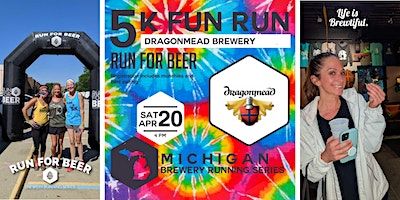 5k Beer Run x Munchies Run | 2024 Michigan Brewery Running Series | Dragonmead Brewery