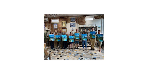 Paint Like Bob Ross in One Day | State of the Art Gallery and Pottery Studio