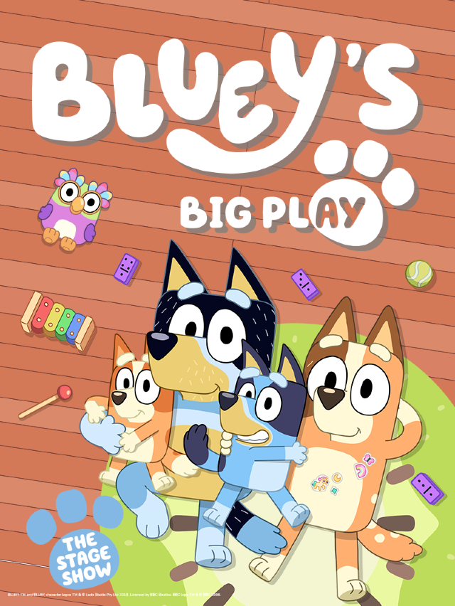 新加坡金沙劇院“Bluey's Big Play”戲劇 | 濱海灣金沙劇院