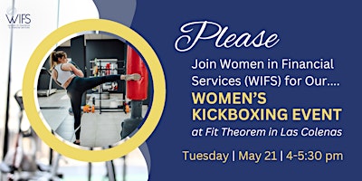 Kickboxing and Networking at Fit Theorem - WIFS DFW | 7300 N MacArthur Blvd ste 105