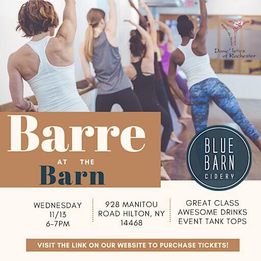 Barre at the Barn! | Pomona at Blue Barn