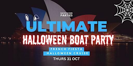 The Ultimate Backpacker & International Boat Party -FRENCH HALLOWEEN FIESTA | King St Wharf 6
