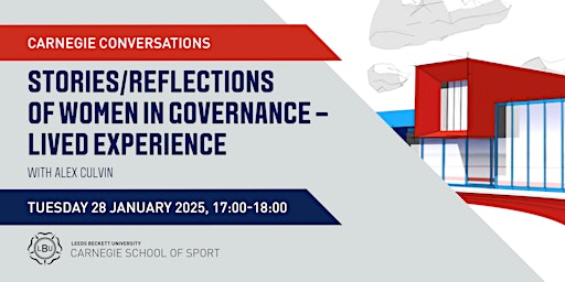 Stories/Reflections of women in Governance – Lived Experience | Leeds Beckett University, Headingley Campus