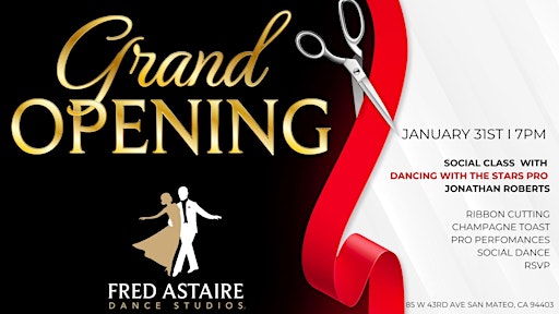 Grand Opening - Fred Astaire Dance Studios | Fred Astaire Dance Studios - San Mateo