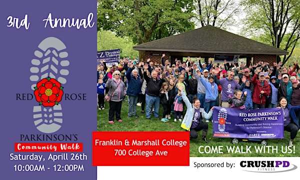 3rd Annual Red Rose Parkinson's Community Walk | Sponaugle-Williamson Field