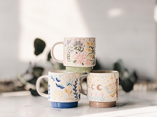 Folk Art Stacking Mug Class | Connecticut Valley Brewing Company