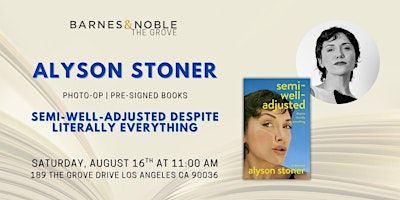Alyson Stoner celebrates SEMI-WELL-ADJUSTED at B&N The Grove | Barnes & Noble The Grove