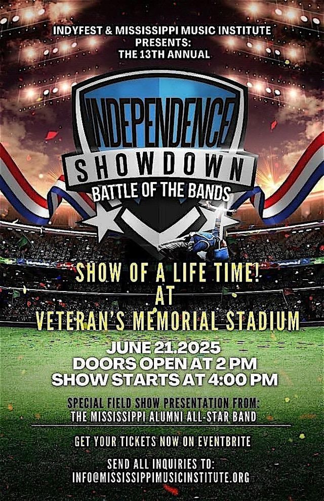Independence Showdown "Battle of The Bands" | Mississippi Veterans Memorial Stadium