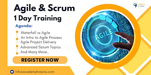 Agile & Scrum 1 Day Training in El Paso, TX | For venue details reach us at info@academyforpros.com, PH: +1 469 666 9332