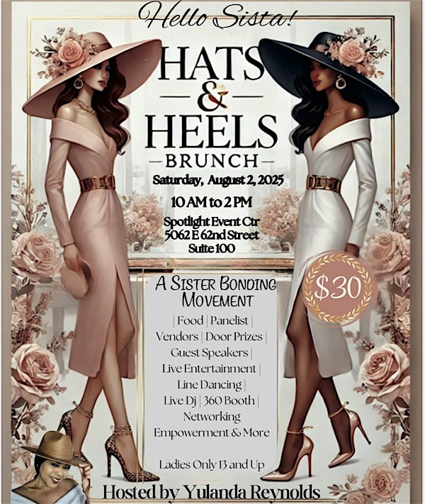 Hello Sista! Hat & Heels Brunch | The Spotlight Center NE
