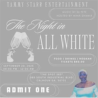 The Night In ALL WHITE | The Spot 365