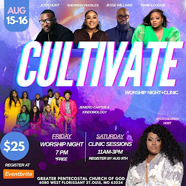 Cultivate Clinic Sessions | 6080 West Florissant Avenue, St. Louis, MO, USA