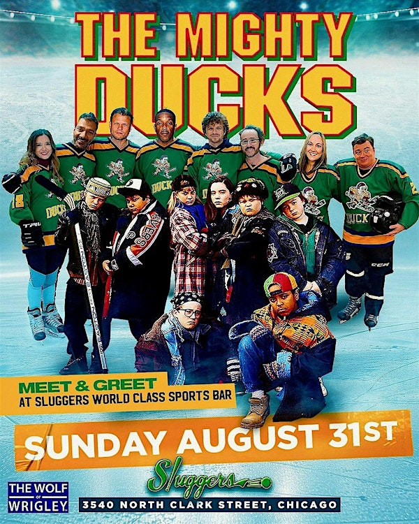 The Mighty Ducks Meet & Greet | Sluggers World Class Sports Bar and Grill & Dueling Pianos
