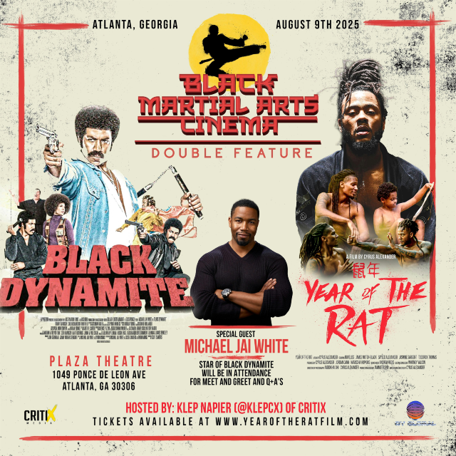 Black Dynamite x Year Of The Rat Premier Screening (ATL) BMA DOUBLE FEATURE | Plaza Theatre