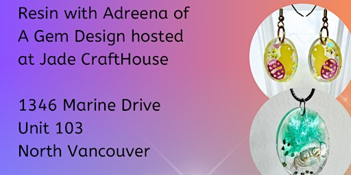 UV Resin Art Workshop at Jade CraftHouse | Jade CraftHouse