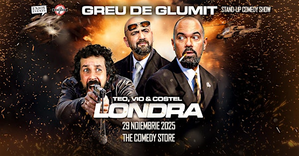 TEO, VIO & COSTEL | LONDRA | STAND-UP COMEDY SHOW | 29.11.2025 | The Comedy Store