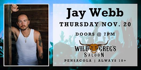 Jay Webb Live In Concert | Wild Greg's Saloon