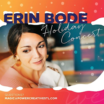 WEConcert - Erin Bode Holiday Concert | Power Creative