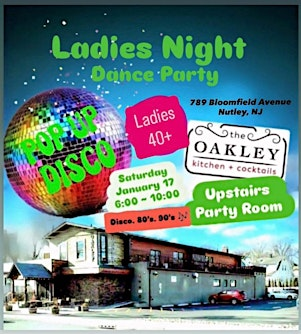 Retro Dance Night for Women 40+ | The Oakley -- Kitchen & Cocktails