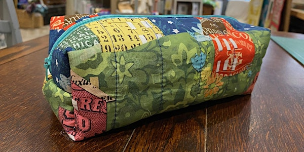 Quilted Make-Up Bag | Blue House Fabrics