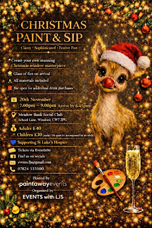 Christmas Paint & Sip | Meadow Bank Social Club