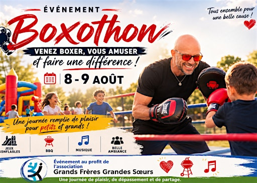Boxothon 2026 – Jeux, boxe et ambiance familiale | Parc Ernest-Gaboury