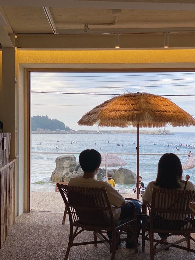 양양 오션뷰 카페 ‘솔티캐빈’ 🏖