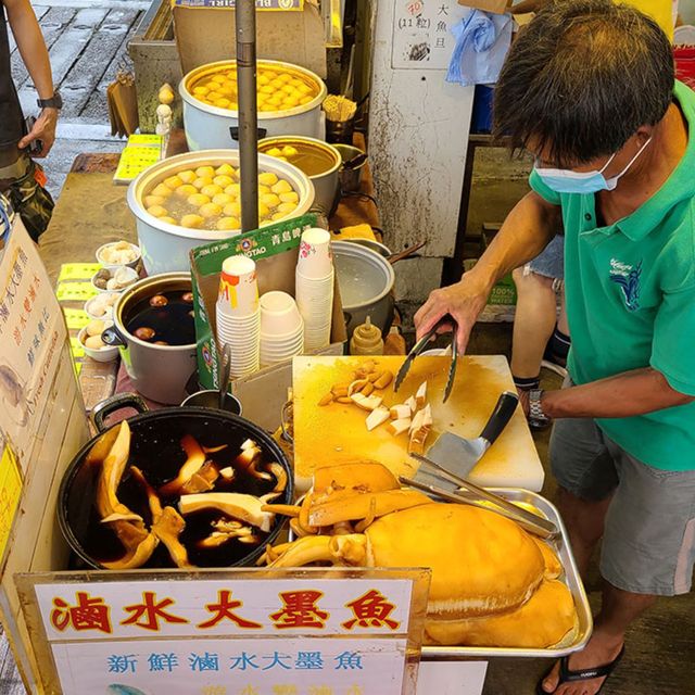 大澳首創滷水大墨魚