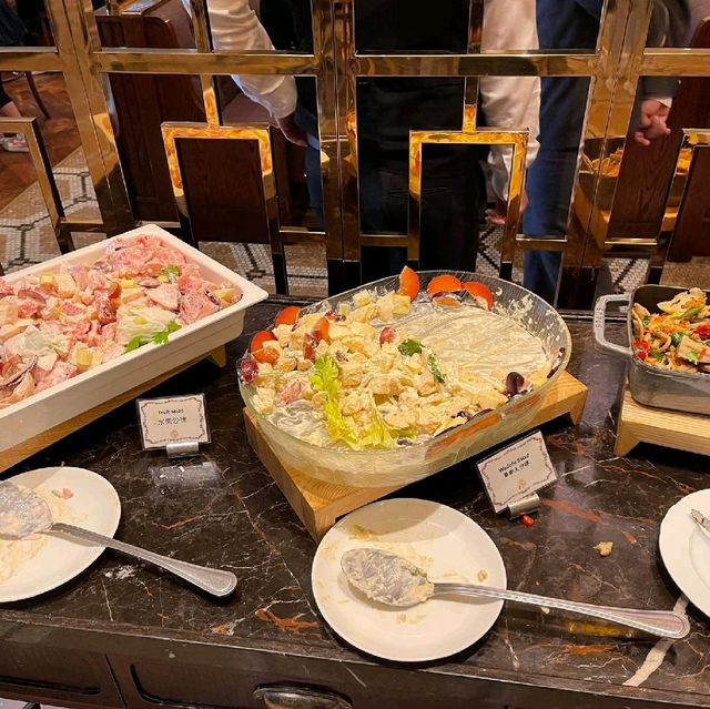 Parisian themed inspired lunch buffet