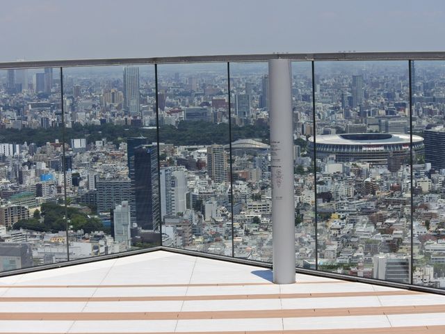 渋谷地上46階の景色
