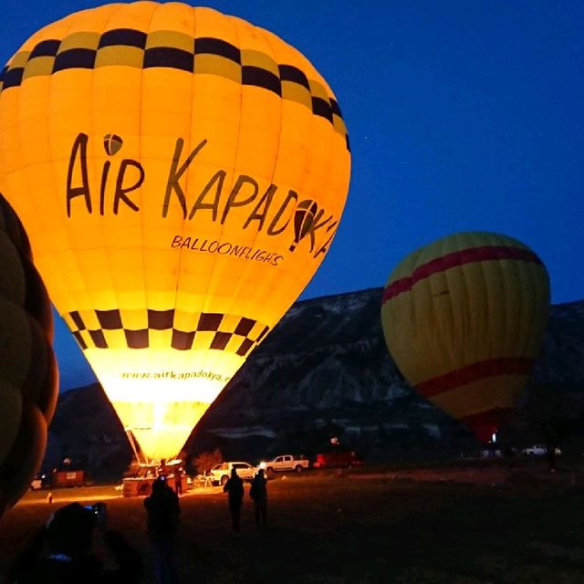 Hot air balloons in Cappadocia a must do!!