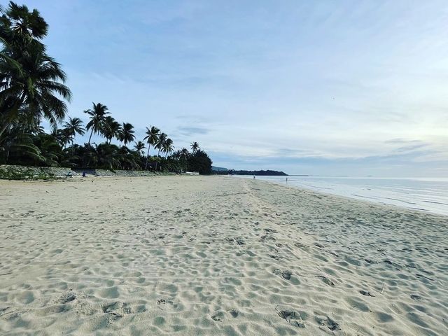 หาดทรายขาวทอดยาว ณ ทุ่งวัวแล่น ชุมพร