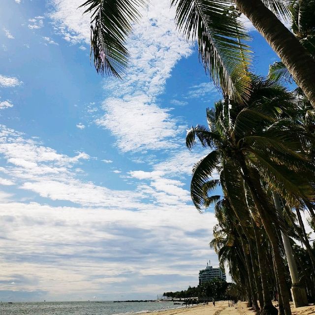 🏖️ บางแสน.. วันนี้​  มุมนี้สงบ